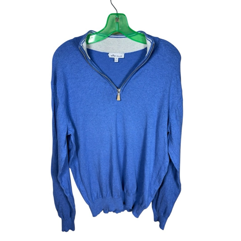 Peter Millar Quarter Zip-Up‎ Sweater